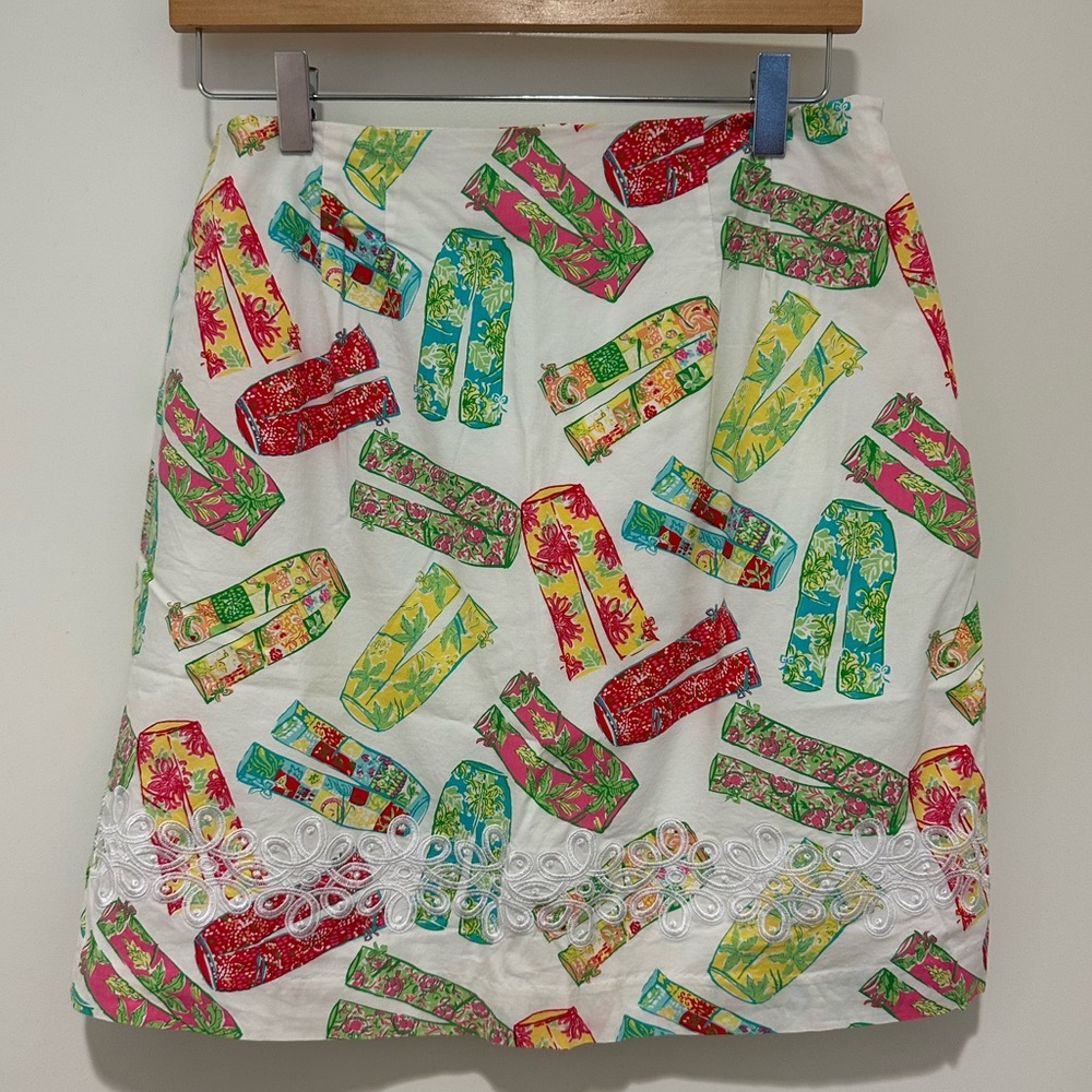 Key West Signature Tropical Slacks Skirt - Size 10